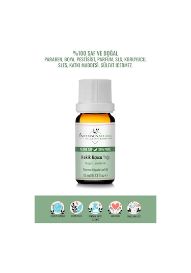 Intense Natural Kekik Uçucu Yağı 10 ML