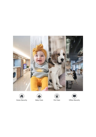 Bosphorusboutique Vkemall Kamerası, Kamerası Hayvan Hareket Görüşü Gece Evcil Algılama, 1080p Ns