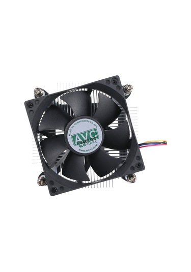 Jeemson Intel 1155/1150/1151 Uyumlu 12v Hız Kontrollü Cpu Soğutucu, 0-20dba Sessiz Fanlı Isı Denetleyici