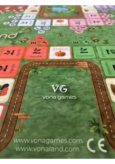 Vonaland - Garden | Eğitici Aile Kutu Oyunu