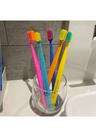 Yuqing 5'li Çikolata İsviçre Bakımı Yumuşak Naylon Kıl Diş