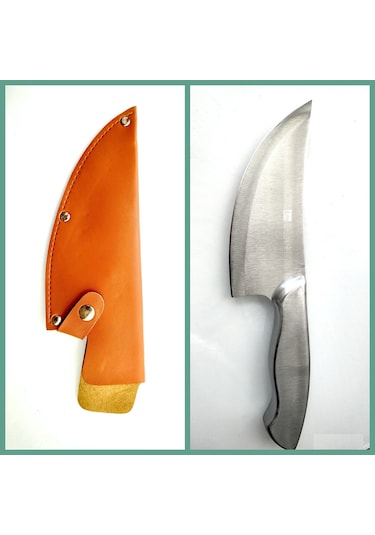 Omeniv 22.5cm Şef Bıçağı Kılıflı Et Balık Salata Outdoor