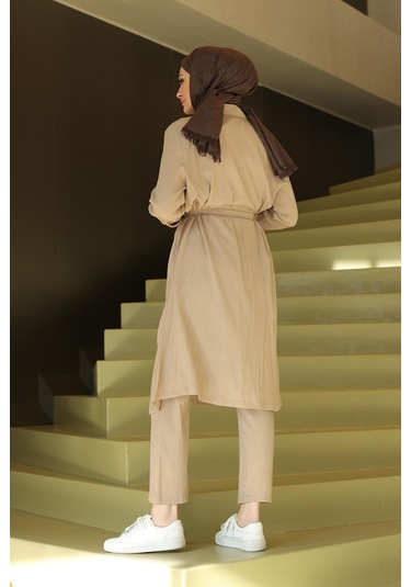 Ay Parça Detaylı Takım Vizon Vizon