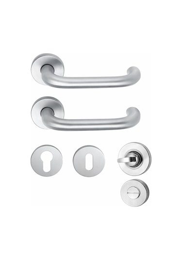 Assa Abloy Ahw 010 Çift Taraflı Basma Kol Seti