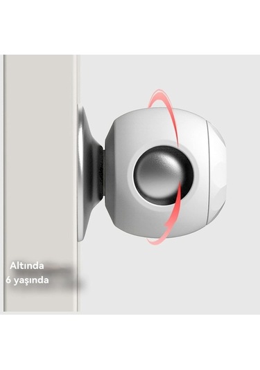 Çocuk Emniyetli Kapı Kolu Kılıfları Bebek Emniyetli 6 Paket Çocuk Kapı Kilitleri Kapı Kolu Bebek Emniyetli Kapı Çocuklar İçin Çok Renkli