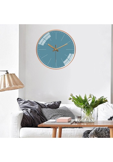 Suntek Duvar Saati Sessiz Çalışmayan Pille Çalışan Ofis