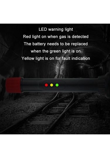 Akıllı Sensör Ap388 Yanıcı Gaz Kaçak Dedektörü Doğal Gaz Alarmı