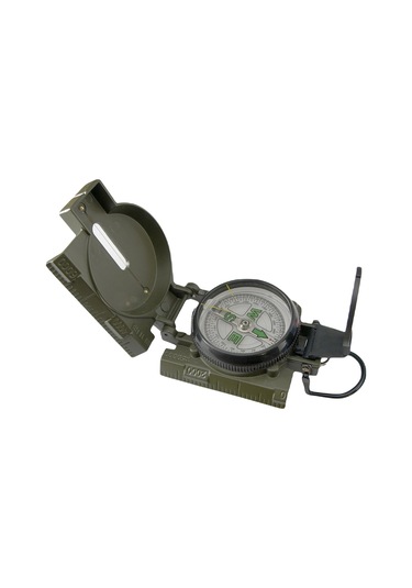 Lensatic Compass Metal Kasa Askeri Pusula