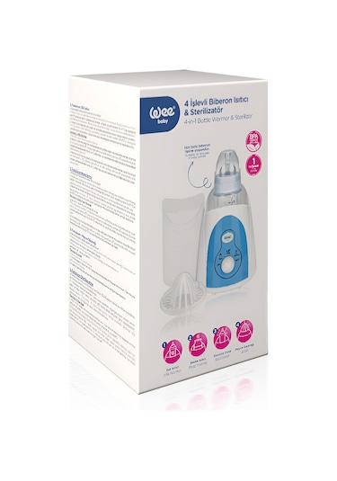 Wee Baby 4 İşlevli Biberon Isıtıcı & Sterilizatör
