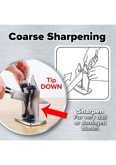 Springsun "profesyonel Bıçak Bileyici - Tüm Bıçak Türleri İçin Hızlı Ve Pratik Keskinleştirme" Diğer