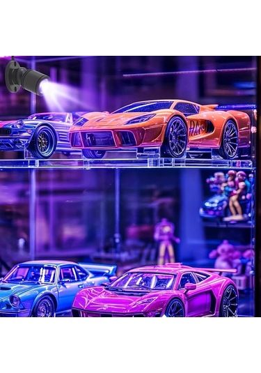 Honeybeeshop 2 4 Adet Uv Siyah Işık Gece Usb Uv Işık Mini Spot Siyah 2 Adet Gösteri Dolabı Takı Rafı Poster Arka Plan Duvar Kullanımı 1w Ultraviyole Led Siyah Işıklar Partiler Evcil Hayvanlar Siyah