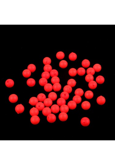 Homyl 50 Adet Balıkçılık Şamandıra Topu Eva Köpük Xs