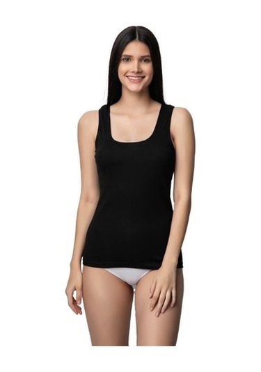 2 Li Paket Özlem Bayan Geniş Askılı Ribana Atlet 1314