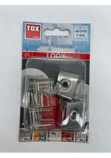 Tox Look Ayna Montaj Dübel Vida Seti