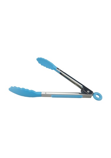 Youtek 20 Cm Islak Ve Sıcak Yemekleri Tutmak İçin Paslanmaz Çelik + Silikon Uçlu Mutfak Kelepçesi Rastgele Renk: Kırmızı, Turuncu, Yeşil, Mavi, Mor Çok Renkli