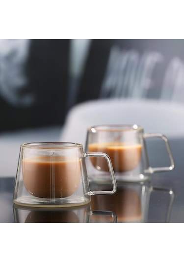 Perotti Double Wall 12476 Cam Kupa 200 ML 2'li