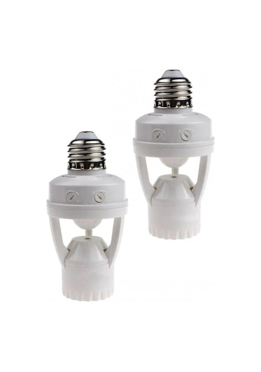 Hareket Sensörü Ampul İle Soket E27 Dönüştürücü 100-240v Led E27