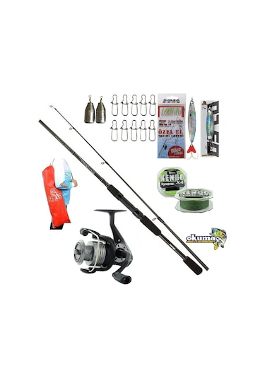 Okuma Wave Power 274cm Okuma Revenger Rv-40 Spin Olta Takımı Seti