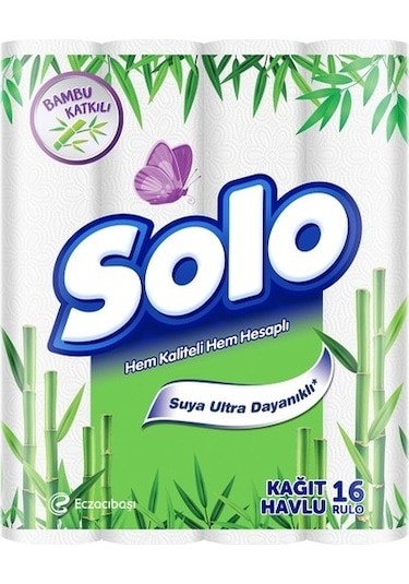Solo Bambu Kağıt Havlu 16'lı