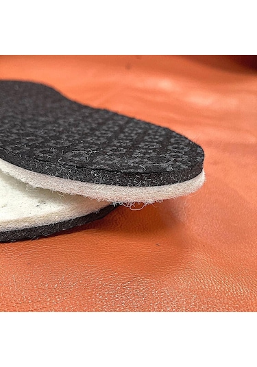 1 Çift Hobi Örgü Panduf Patik Tabanı Kaydırmaz -Eva- Yün Keçe 3 K (550662519)