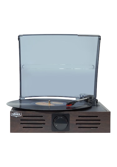 Midex MTX-106BN 3 Devir Nostaljik Retro Pikap Plak Çalar + İğne