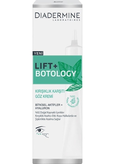 Diadermine Lift+ Botology Kırışıklık Karşıtı Göz Kremi 15 ML