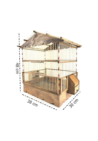 Mega Di̇k Çatı Bambu Kafes