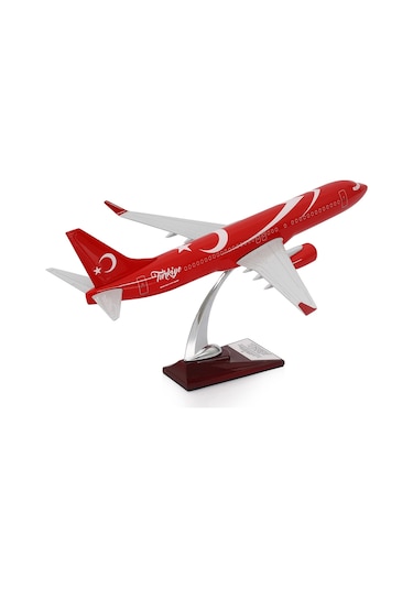Zekupp - Maket Uçak - Boeing 737-800 1/100 - TÜRKİYE ÖZEL TASARIMLI  Model Uçak, Model C