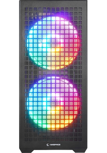 Rampage Gyra V1 Mesh 650 W Rainbow ATX Oyuncu Kasası