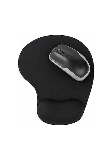 Appa Siyah Jel Bileklikli Mouse Pad