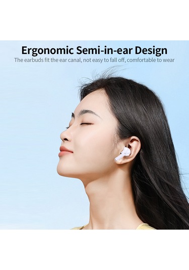 Qingmipy Lecoo C1 Bluetooth 5.1 Kulak İçi Kulaklık: Grafenli Hoparlör, İkili Hd Konuşma, Akıllı Dokunmatik Kontrol, Spor Ve Koşu İçin Siyah