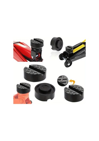 Hightower 2 Adet 10mm Yuvalı Ağır Hizmet Kriko Pedi - Evrensel Kayar Ray Koruması