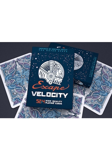 Cartamundi Escape Velocity Blue Oyun Kağıdı İskambil Kartları
