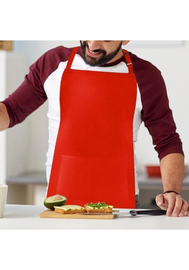 Suntek Magideal Mutfak Önlüğü Şef Restoran Köpek Bakım Turuncu