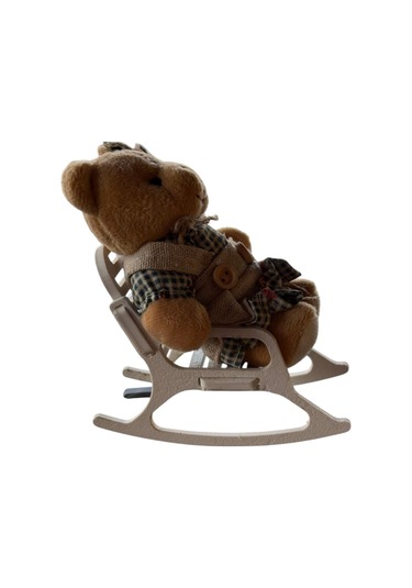 Kalemlik-ayıcık- Kırmızı Beyaz- Sima Mantar Çiçekli Üç Gözlü Kalemlik Düzenleyici Kırmızı