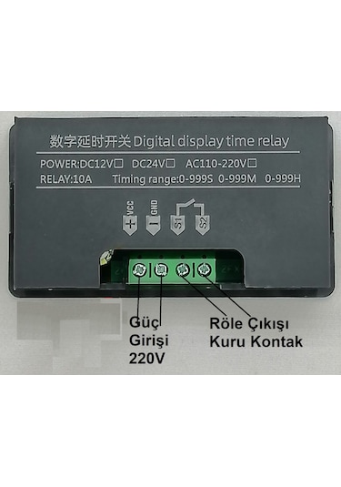 YATE10 T3230 220V 1500W Timer Zaman Rölesi