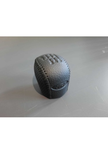 Transit Vites Topuzu-2012 Model Ve Sonrası 6 Ileri Araçlar Için Uyumlu--suni Deri Ford Logolu Siyah