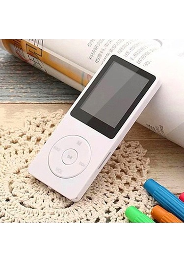 Flybuy 64 Gb Taşınabilir Mp3 Çalar, Fm Radyo, Ses Kayıt, Yetişkin Ve Çocuklar İçin, 1,8 Tft Ekran, 450 Mah Pil