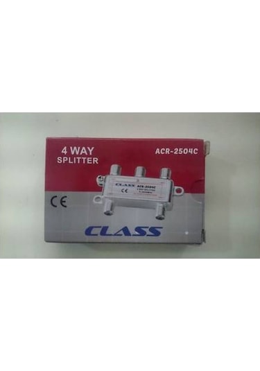 Class Acr-2504C 1 Giriş 4 Çıkış Kablo Tv Uydu Anten Çoklayıcı