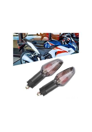 Xiyyadms Honda Cbr250r 13-17 İçin Dumanlı Stili Sol-sağ Sinyal Lambaları - Yeni  Standart Değiştirme, Kolay Kurulum, Enerji Tasarruflu Abs Malzeme