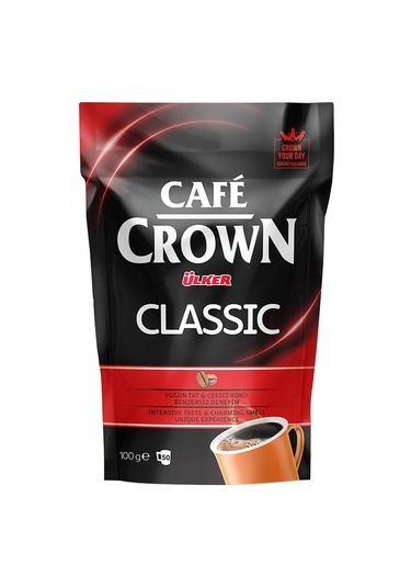 Cafe Crown Klasik Kahve Poşet 100 G Hazır