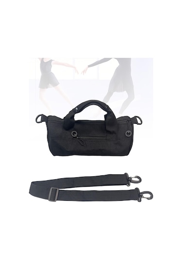 Homyl Dans Çantası Spor Çocuk Doğum Günü Hediyesi Jimnastik Siyah