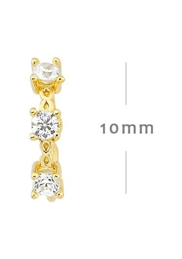 Altın Sonsuzluklu Tria Burun Hızma AS56HZ AltınSepeti Sarı