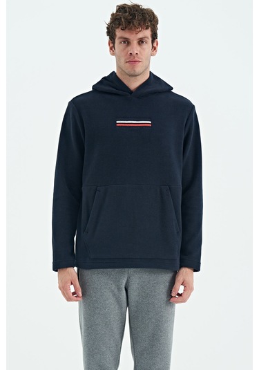 Tommy Life Hern Lacivert Erkek Polar Sweatshirt - 88301 Lacivert