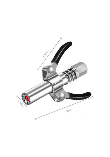 Gres Tabancası Çoğaltıcı 10000 Psı Nptı/8 Yüksek Basınçlı Gres Memesi Yağ Double-handles