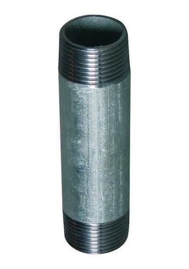 Galvanizli Boru Uzatma Pasolu 1 Lik 12 Cm