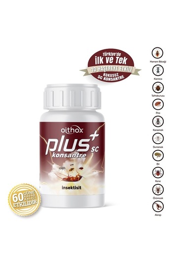 Oithox Plus Sc Uyuz Böcek Pire Örümcek Bit Tahta Kurusu Haşere Öldürücü 50 ML