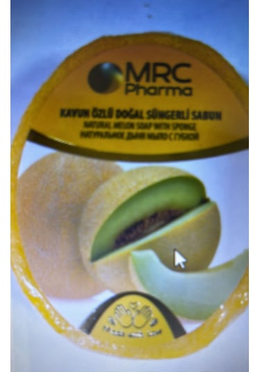 Kavun Özlü Doğal Süngerli Sabun 135 Gr