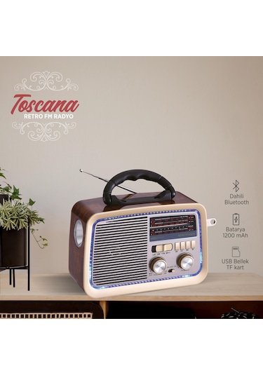 Polosmart Fs49 El Fenerli Toscana Retro Fm Radyo