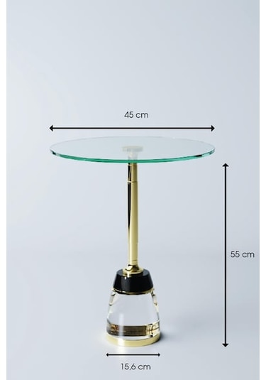 Dulda Akrilik Lilith Sehpa Şeffaf